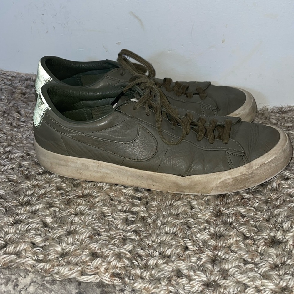 Nike blazer studio low rise sneakers in Forrest green